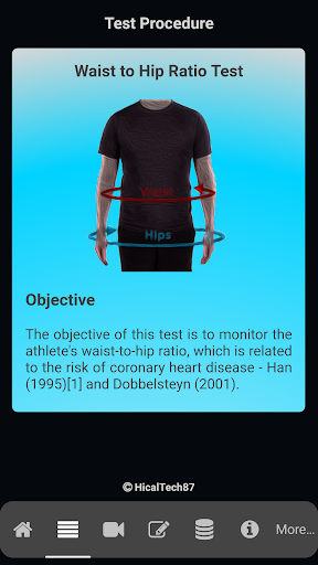 Waist to Hip Ratio Test