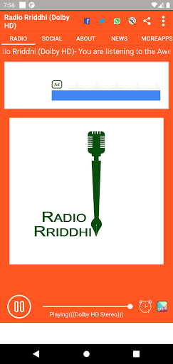Radio Rriddhi Screen 2