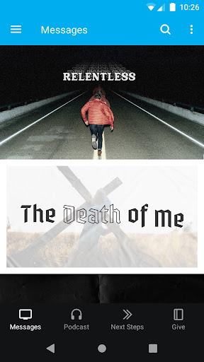 Android application Hope Church of NC screenshort
