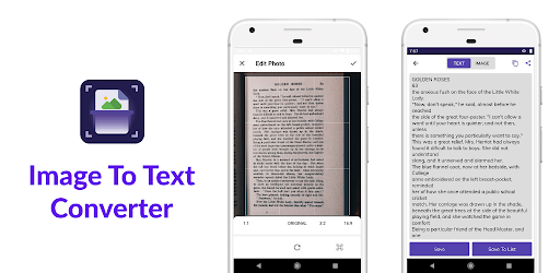 Image To Text: OCR Text Scan