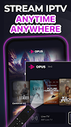 IPTV Player - Opus screenshot 1
