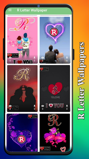 R Letter Wallpaper - Photos Screen 2