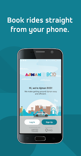 Android application Ajman BOD screenshort
