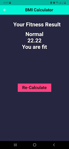 BMI Calculator