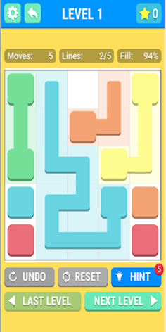 Dot conneted puzzle - Screenshot 2