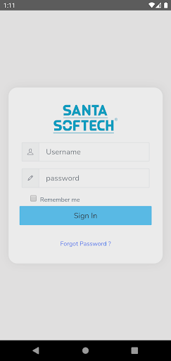 Android application Meeting Management screenshort