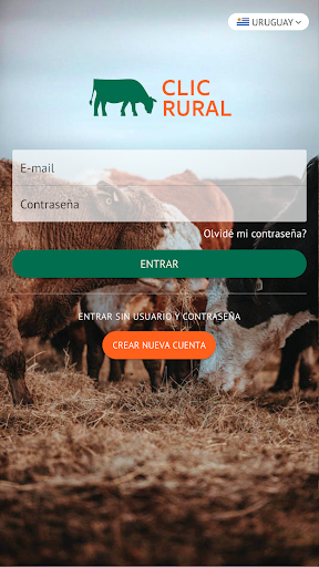 Android application ClicRural screenshort