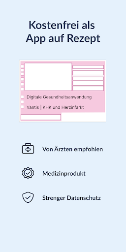 Vantis | KHK und Herzinfarkt Screen 3