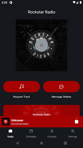 Android application Rockstar Radio Live screenshort