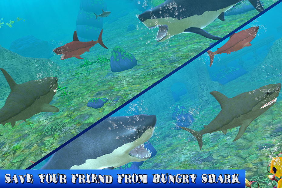 Captura 23 Big Shark  pequeños tiburones android