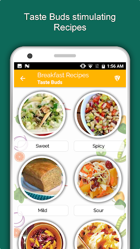 Screenshot of Healthy Breakfast Recipes Book