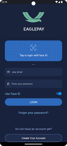 Android application EaglePay screenshort