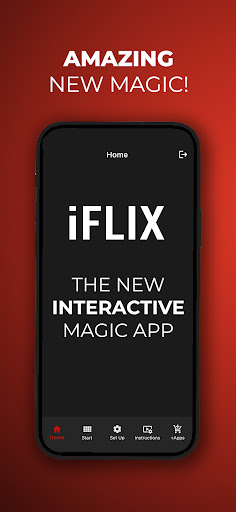 Android application iFLIX Interactive Magic Trick screenshort