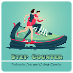 Cover Image of ดาวน์โหลด Step Counter - Pedometer Free and Calorie Counter 1.0.2 APK