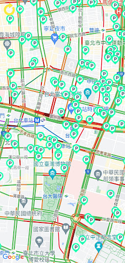 Android application 台北市停車資訊 (Taipei Parking) screenshort