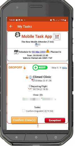 Android application Grey Rhino Crew Module screenshort