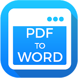 PDF to Word icon
