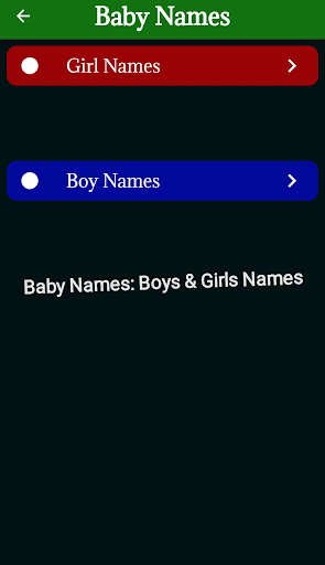 Baby Names: Boys & Girls Names Screen 3