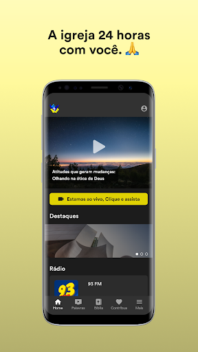 Android application Igreja Fonte de Vida screenshort