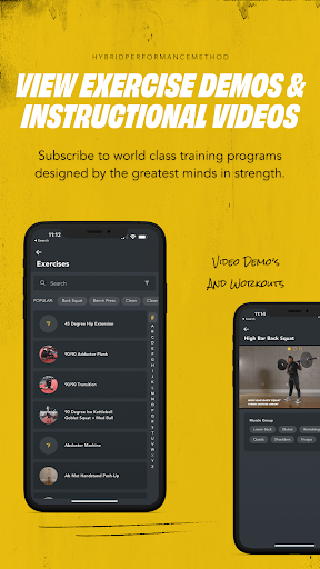 Screenshot of HYBRID | Strength Coach