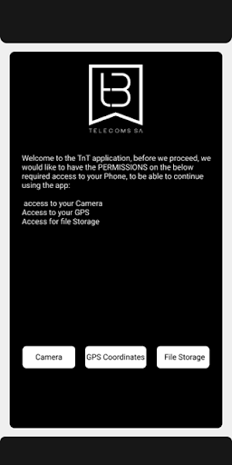 Android application T3TSA App screenshort