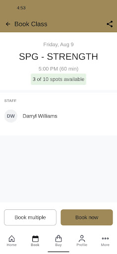 PER4ORM App Screen 3