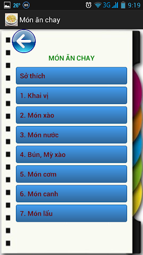 Món ăn chay Screen 2