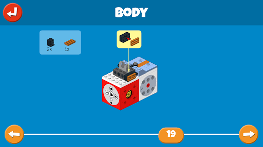 My First Robot App Screen 2