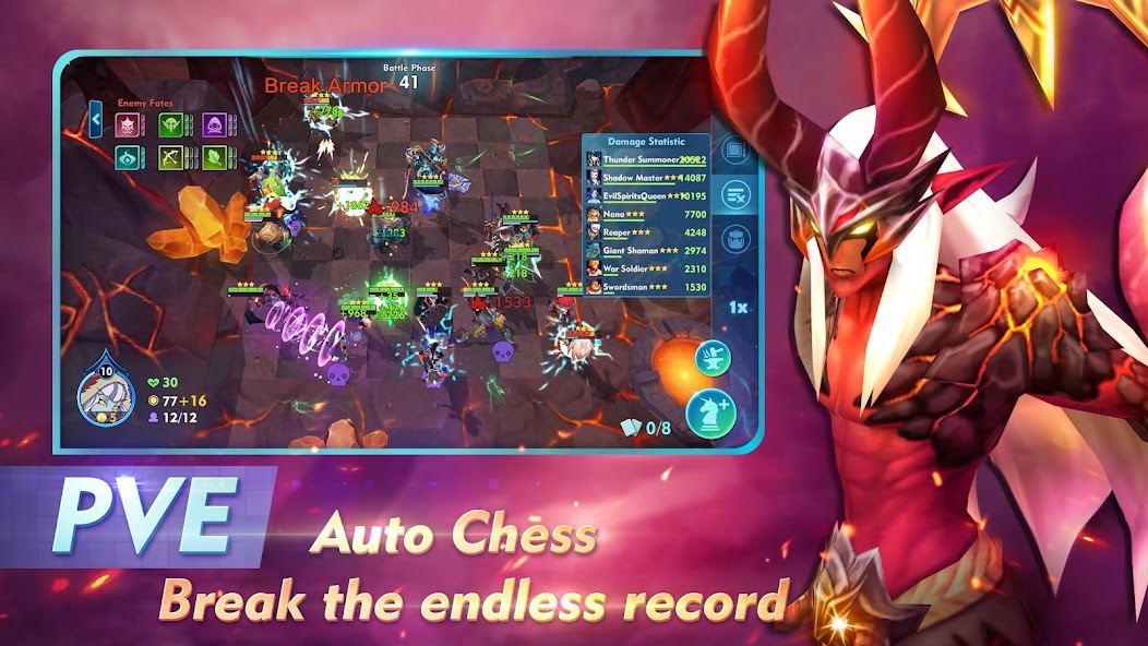 Auto Chess War Mod Menu - Unlimited Gold In Match 