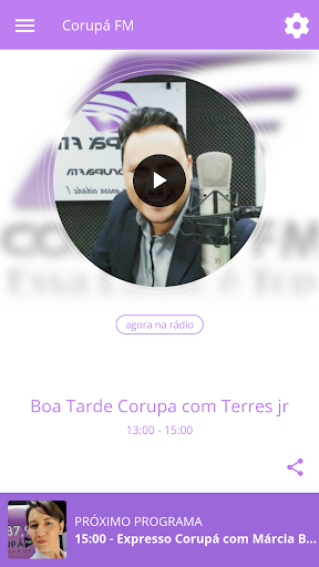 Android application Corupá FM screenshort