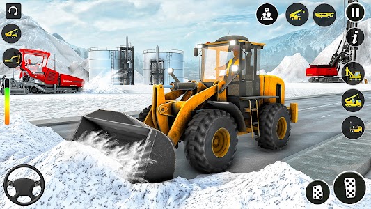 Snow Excavator Simulator Game Unknown