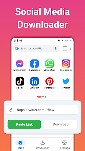 Video Downloader - Video Saver Screenshot 2 - AppWisp.com