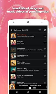 Hindi Romantic Songs 2014 App Screenshot