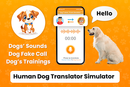 Human to Dog translator Prank