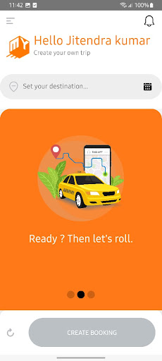 Yangon Cab Services Screen 2