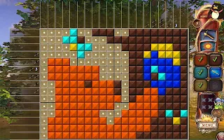 Fantasy Mosaics 19: Edge of th - Screenshot 1