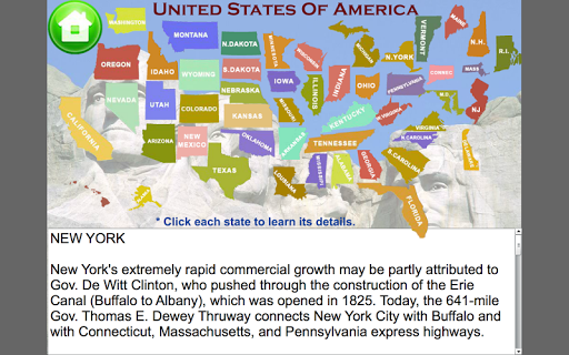 United States Map Quiz Game -