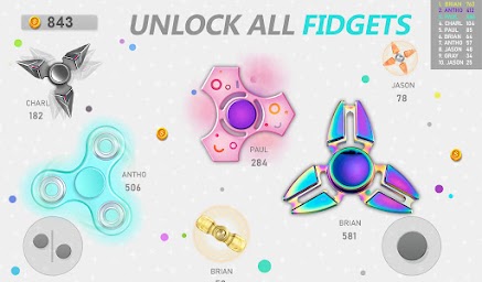 Realtime Fidget Spinner Games