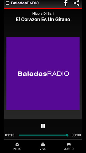 Baladas Radio Screen 3