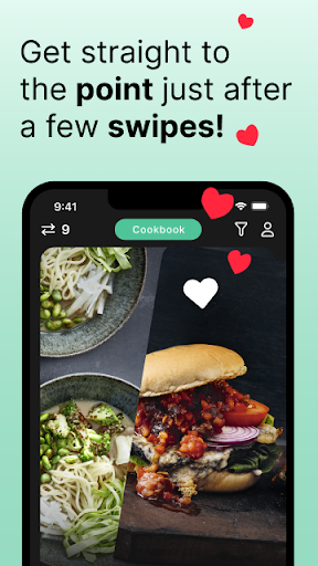 MealSwipe: Healthy recipes Screen 3