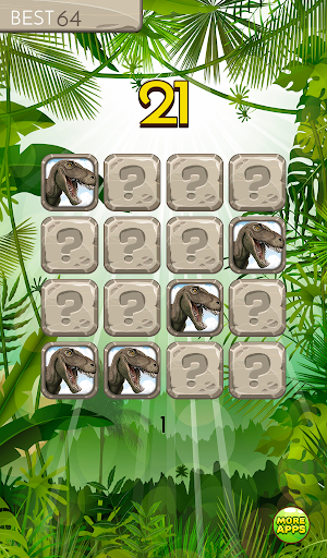 Brain games - Dinosaur - Memor