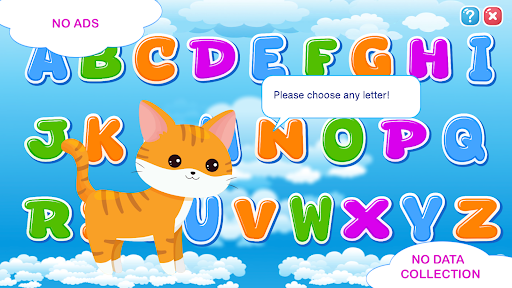 Cat Alphabet: English ABC Kids Screen 2
