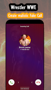 Wrestler fake call WWE