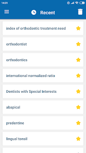 Oxford Dictionary of Dentistry Ekran görüntüsü