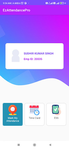 EzAttendancePro Screen 2