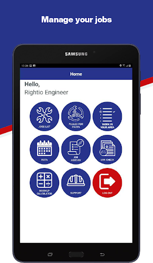 Rightio EMS Screen 2