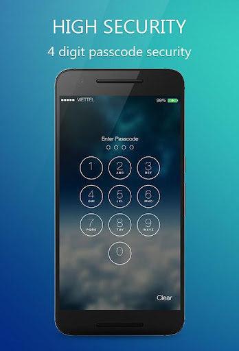 Android application Screen Lock - IPhone Style screenshort