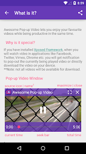 Awesome Pop-up Video Screenshot