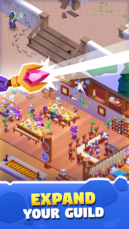 Game screenshot IDLE Guild: Hero Tycoon apk download