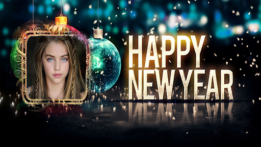 Happy New Year Photo Frame Screen 2
